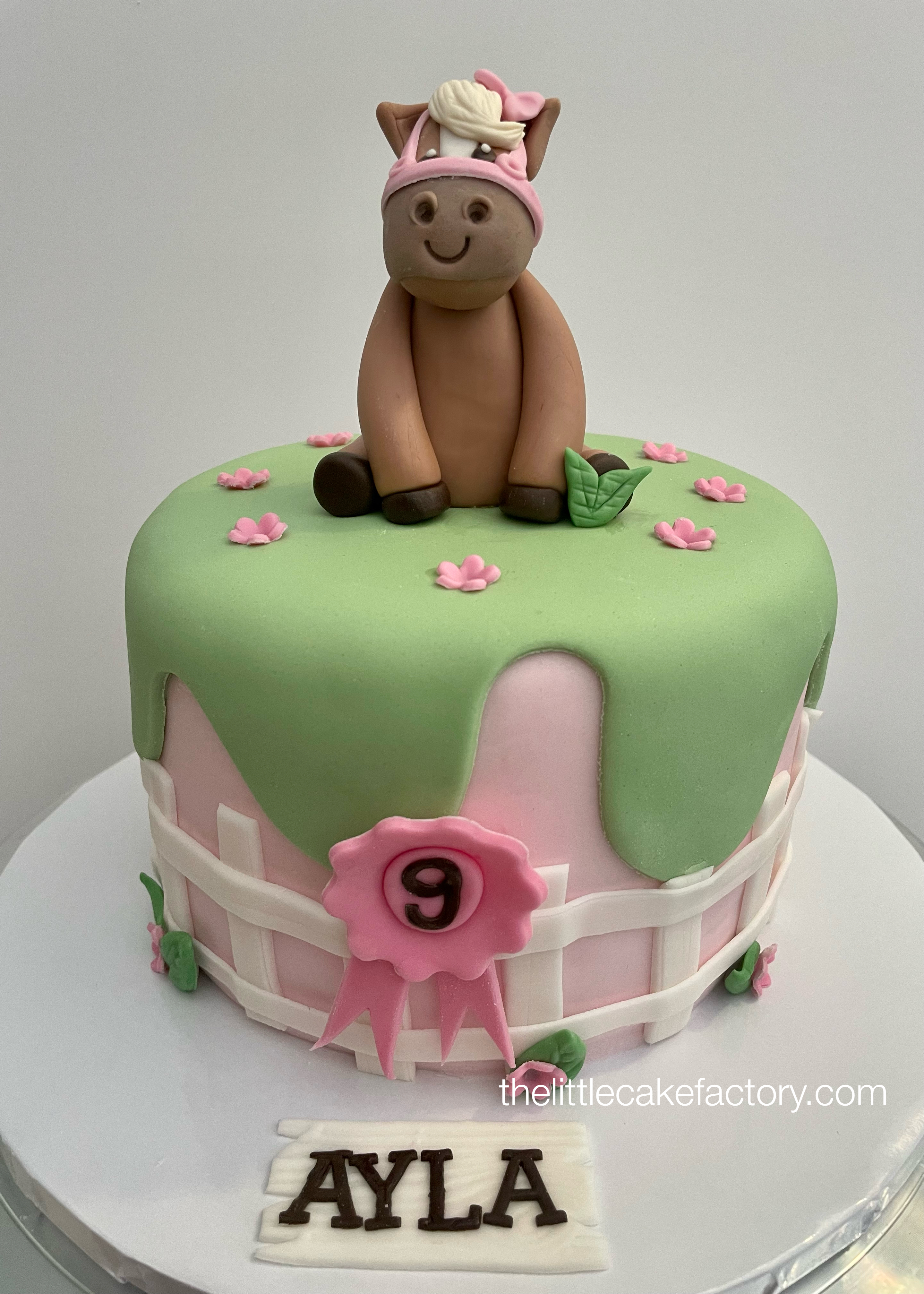 sugar model horse Cake | Children Cakes